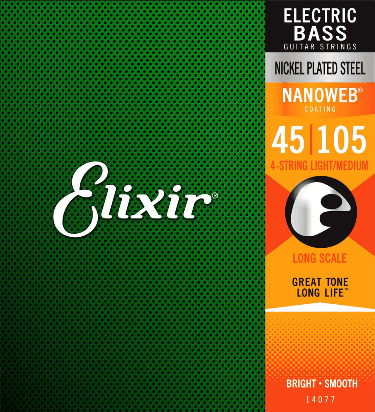 Elixir Nanoweb 14077 45-105 Medium + 130tw 5 strenget bassæt