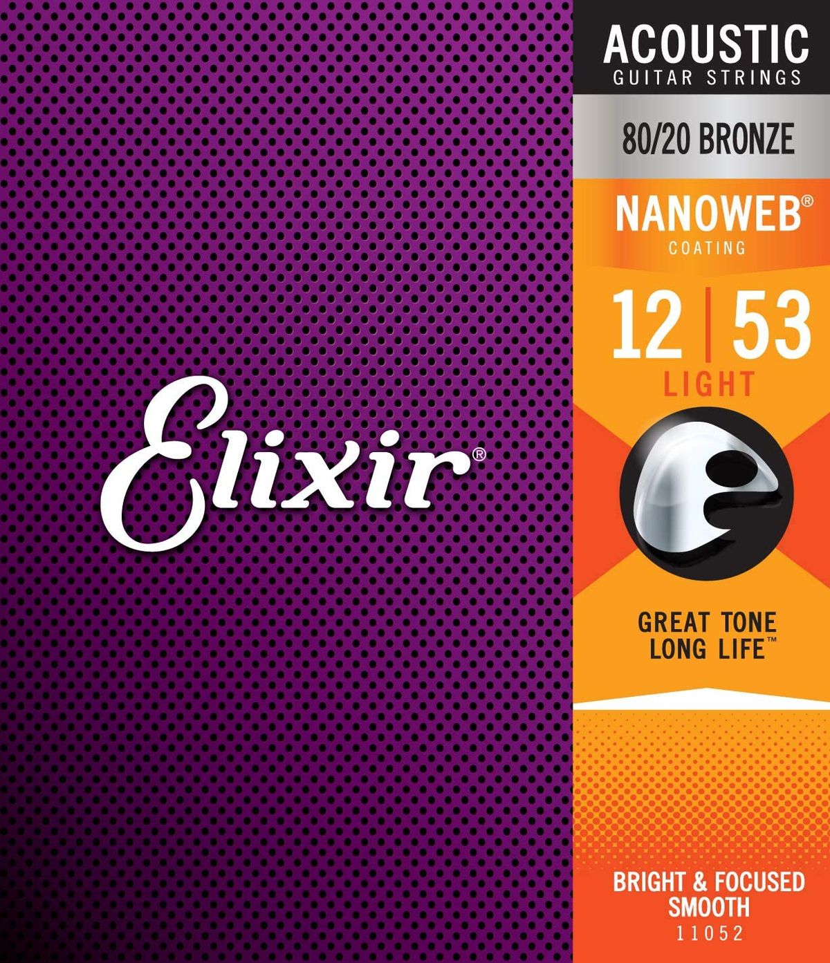 Elixir Nanoweb 80/20 Bronze 12-53 Light (11052)