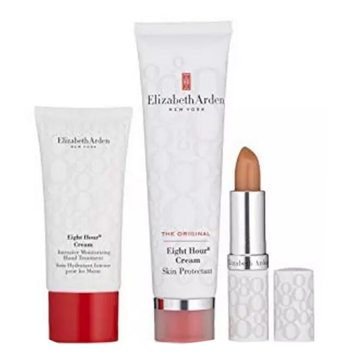 Elizabeth Arden - Eight Hour Sæt - Eight Hour Cream - Hand Cream - Lip Stick