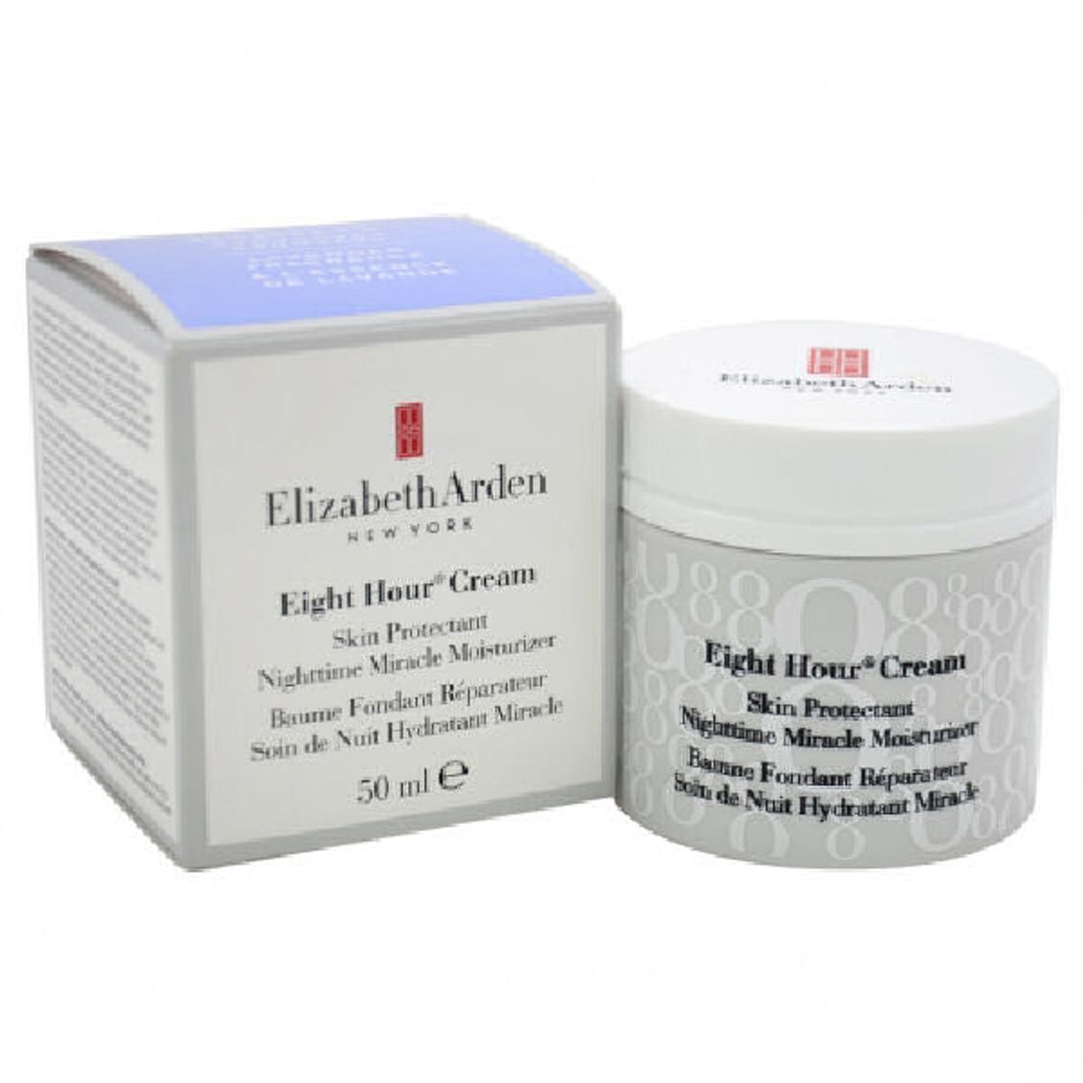 Elizabeth arden new york eight hour cream skin protectant nighttime miracle moisturizer 50ml