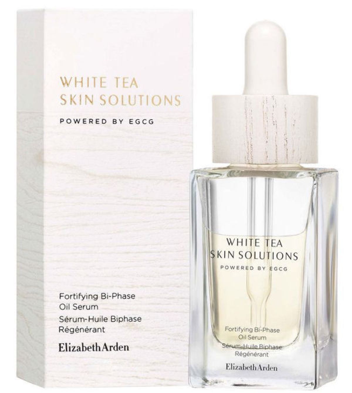 Elizabeth arden white tea skin solutions fortifying bi-phase oil serum 30ml