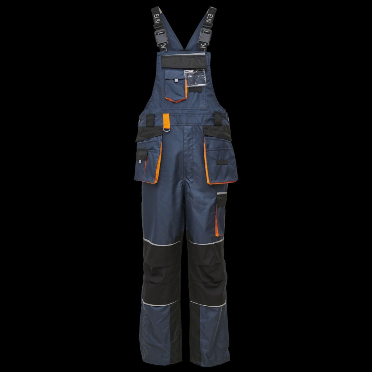 Elka Overalls Unisex Arbejdsbukser - Støv blå - 2XL