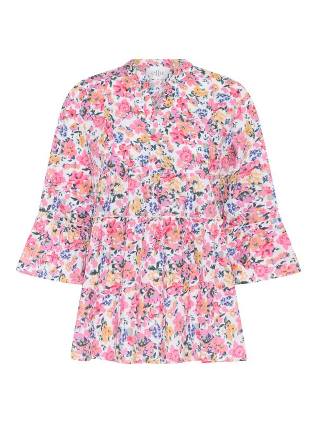 Ella Bluse - Blomstret