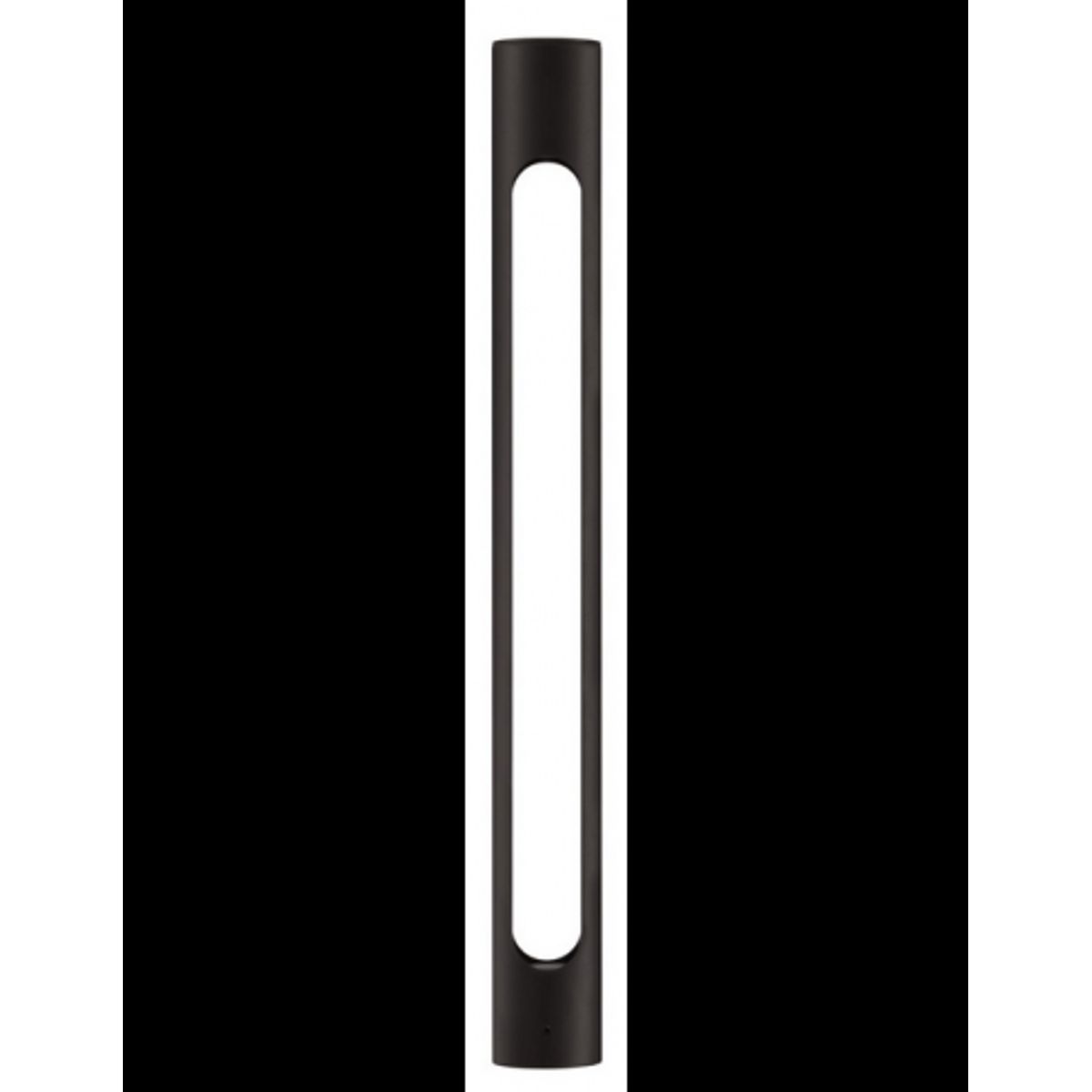 ELLERY Udendørs bedlampe i aluminium H80 cm 12W LED - Mat sort