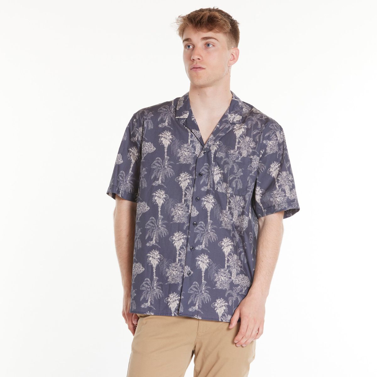 Elmer Palm SS Shirt - L