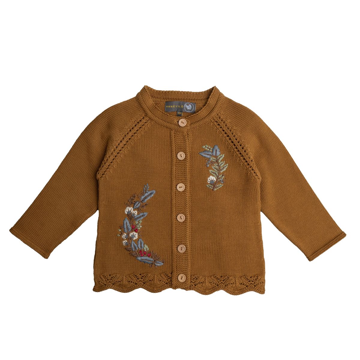 Elna cardigan 30% - Golden brown / 104