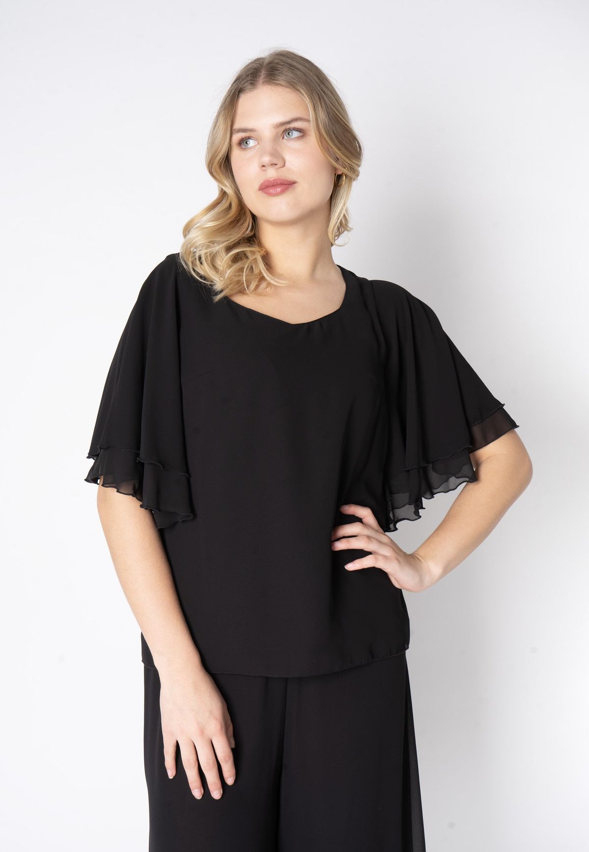 Elnobel - Black - Bluse - 40