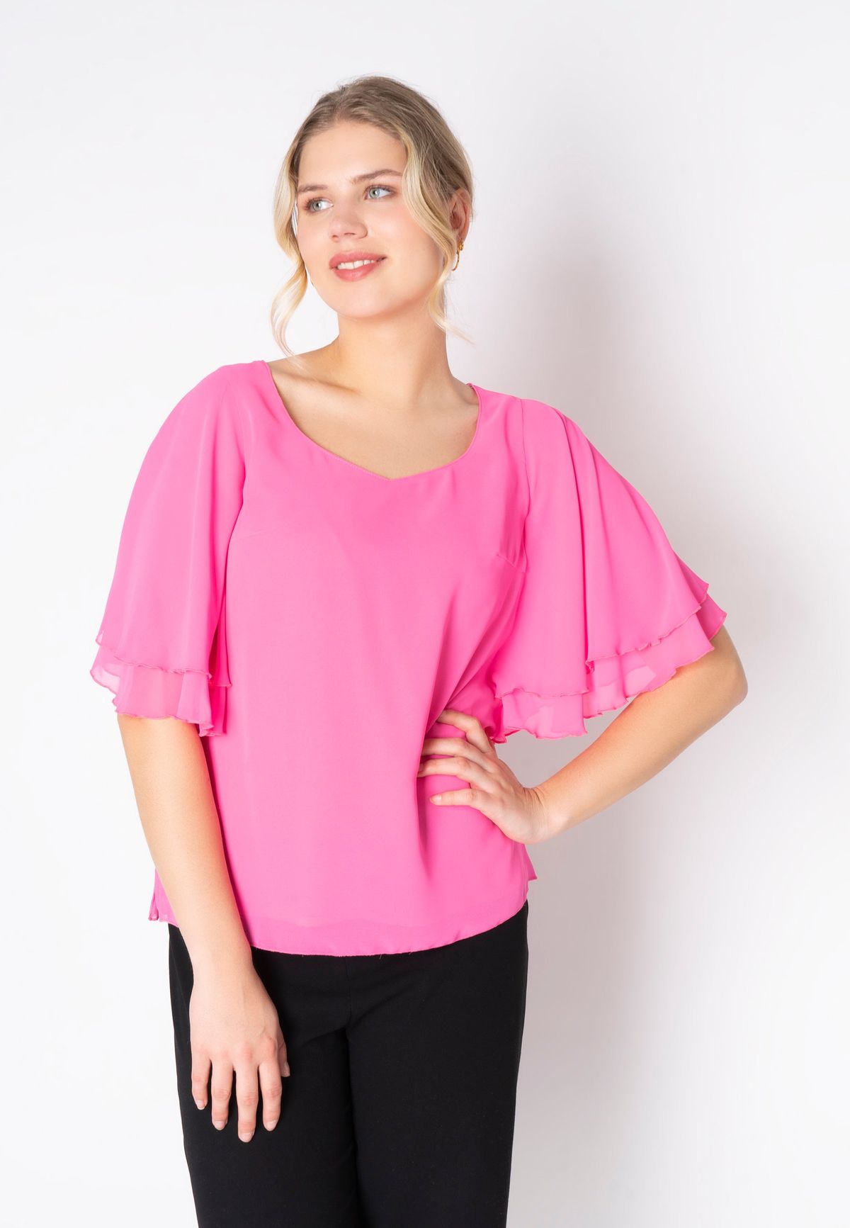 Elnobel - Glowing Pink - Bluse - 40