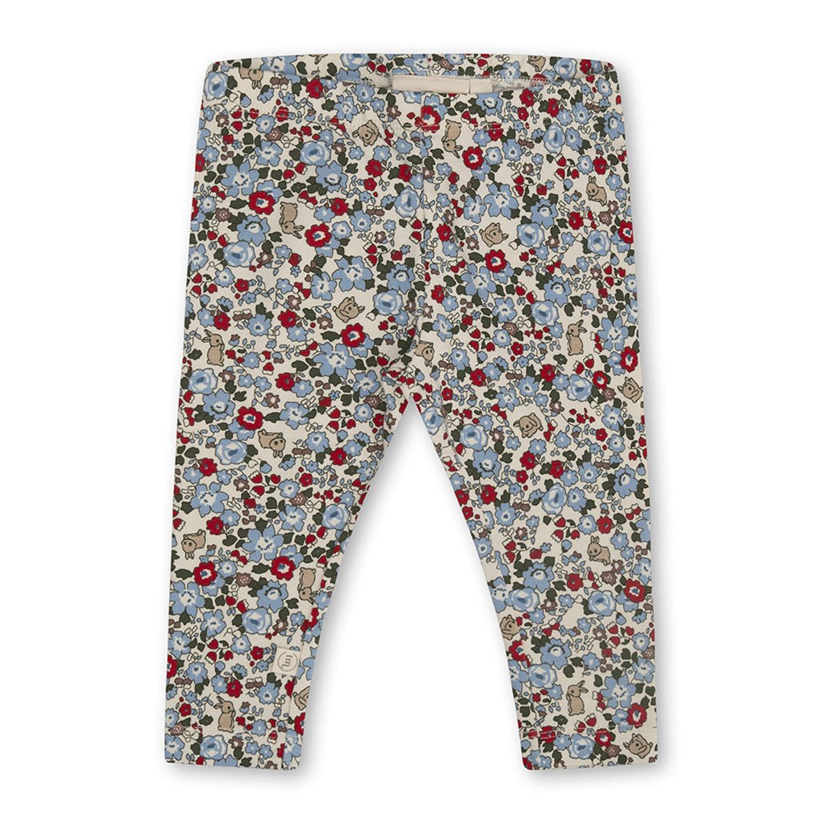 Elois leggings - Flora bunnies rouge