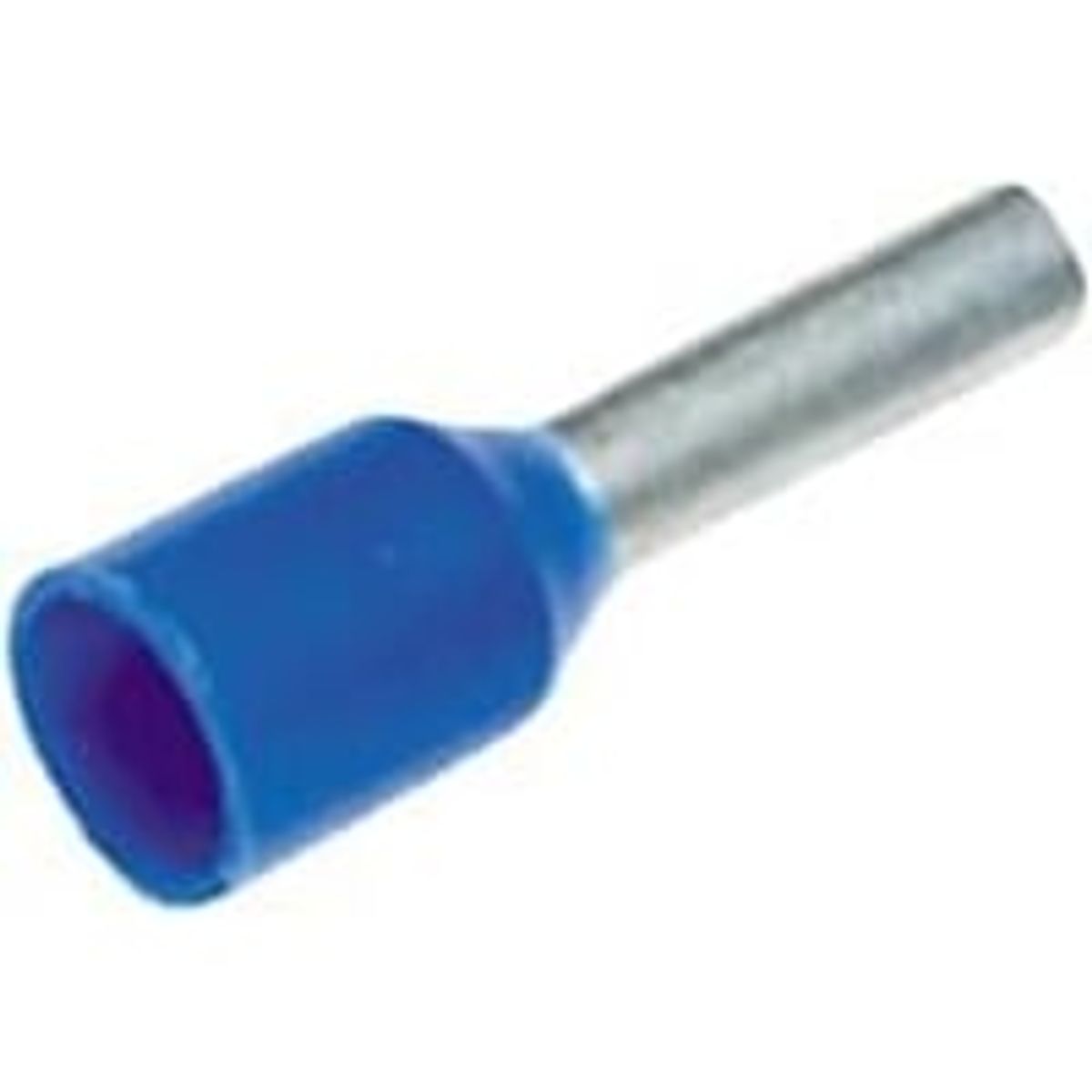 Elpress - Isoleret terminalrr, 2,5 mm / 18,0 mm, bl (farvekode DIN46228) - 100 stk