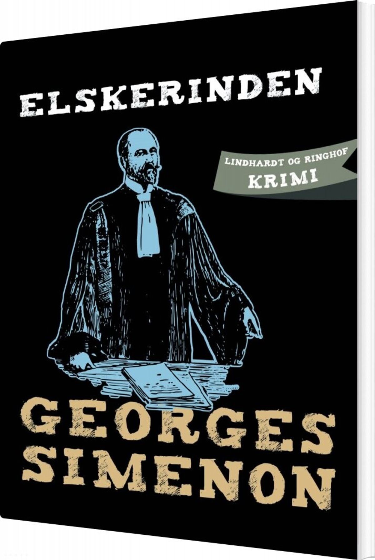 Elskerinden - Georges Simenon - Bog