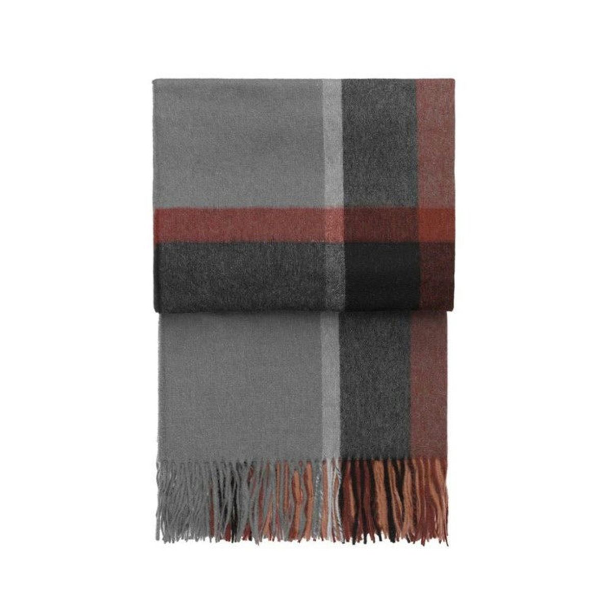 Elvang Manhattan Plaid Terracotta/Red Magma