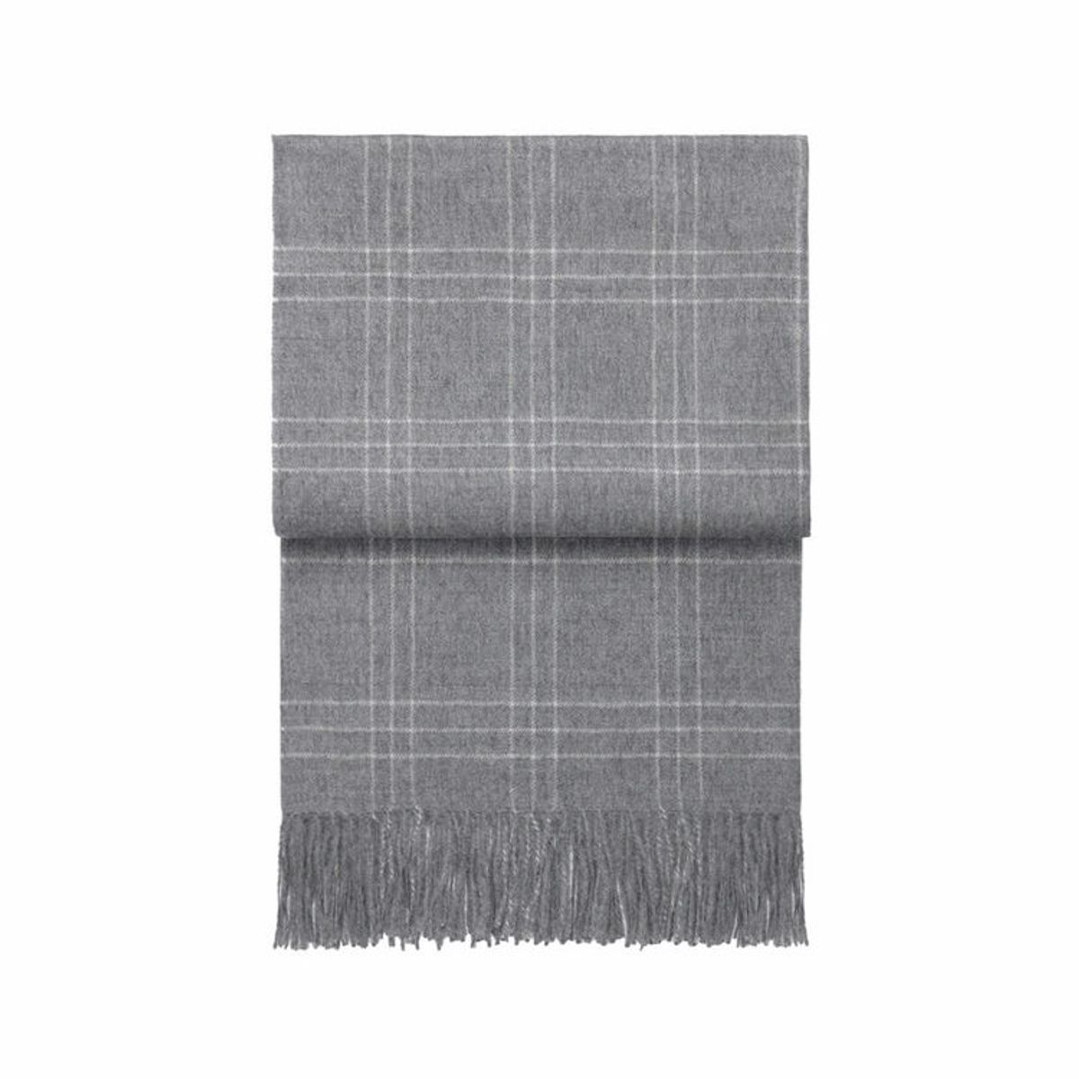 Elvang Superior Plaid Light Grey/White