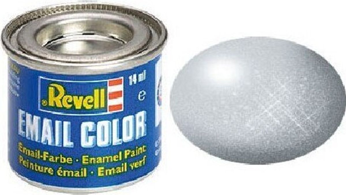 Emalje Maling Til Hobby - Revell - Aluminium Metallic 14 Ml