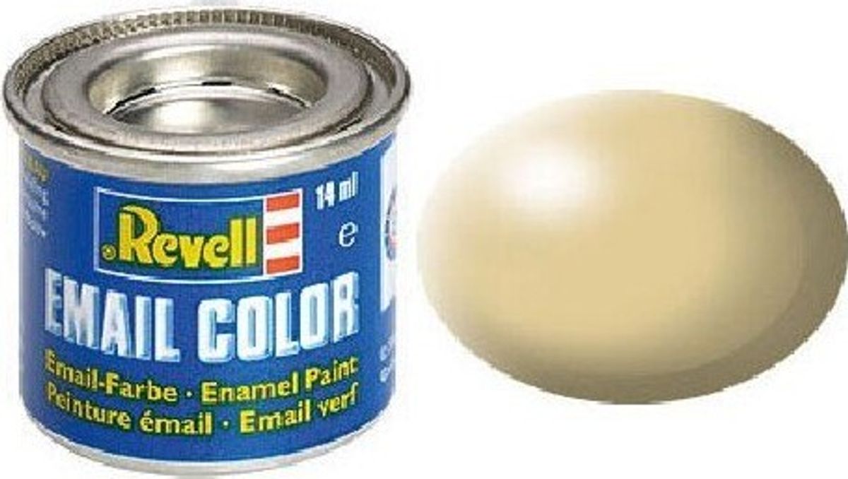 Emalje Maling Til Hobby - Revell - Beige Silk 14 Ml