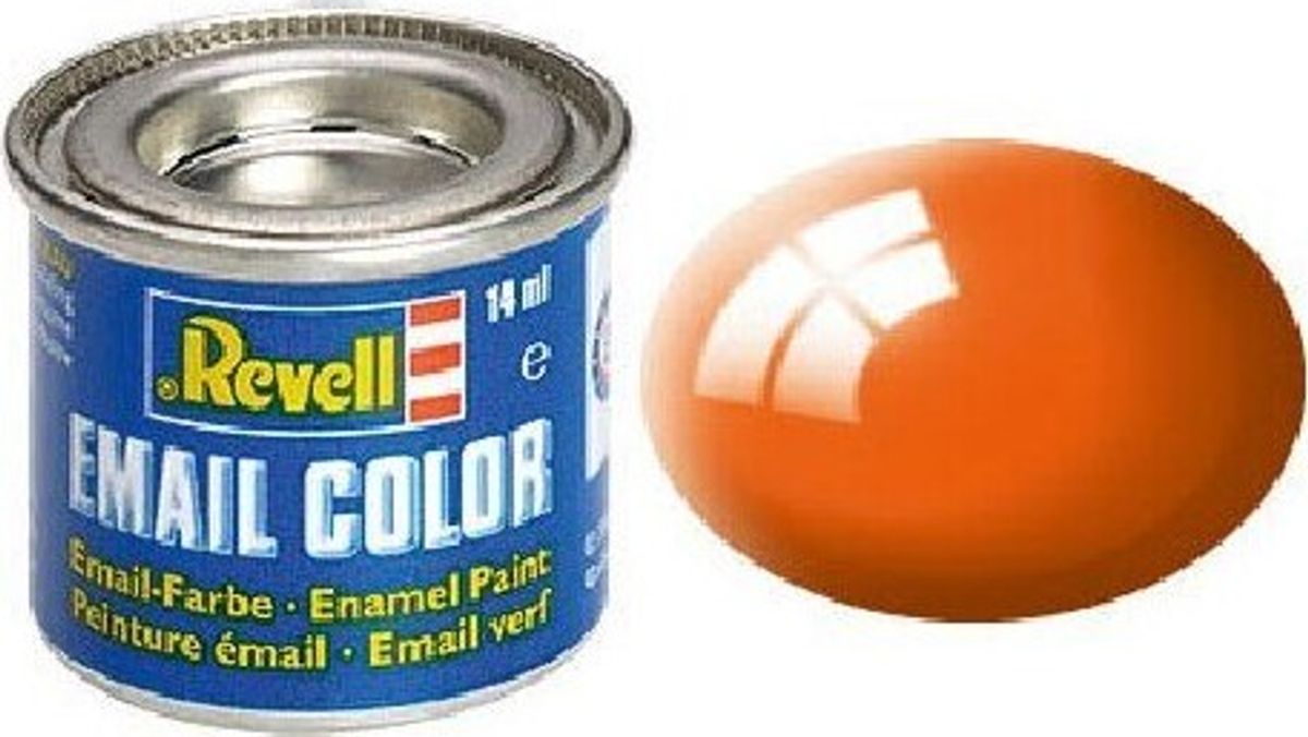 Emalje Maling Til Hobby - Revell - Orange Gloss 14 Ml