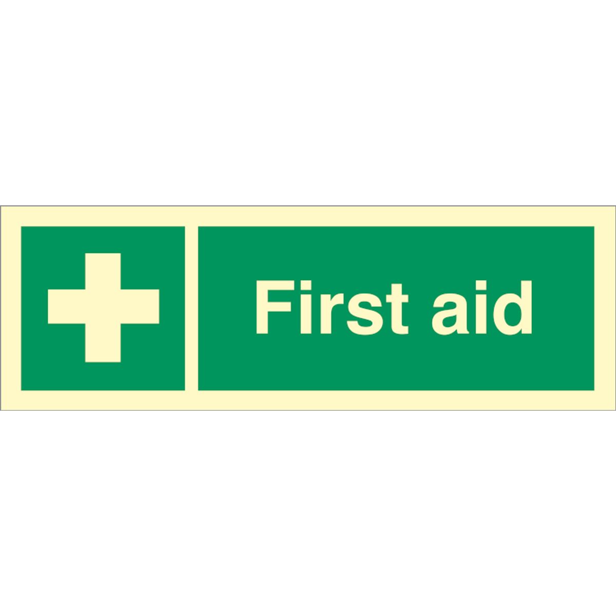 Emergency sign - First aid