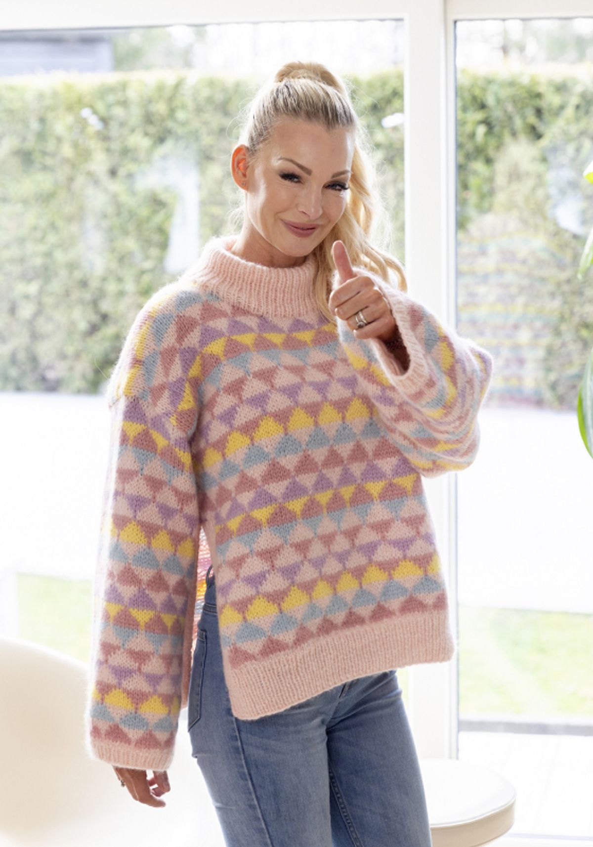 "Emilda" Genser - Viking Design 2416-3 Kit - XS-XL - Viking Alpaca Bris, fra Viking