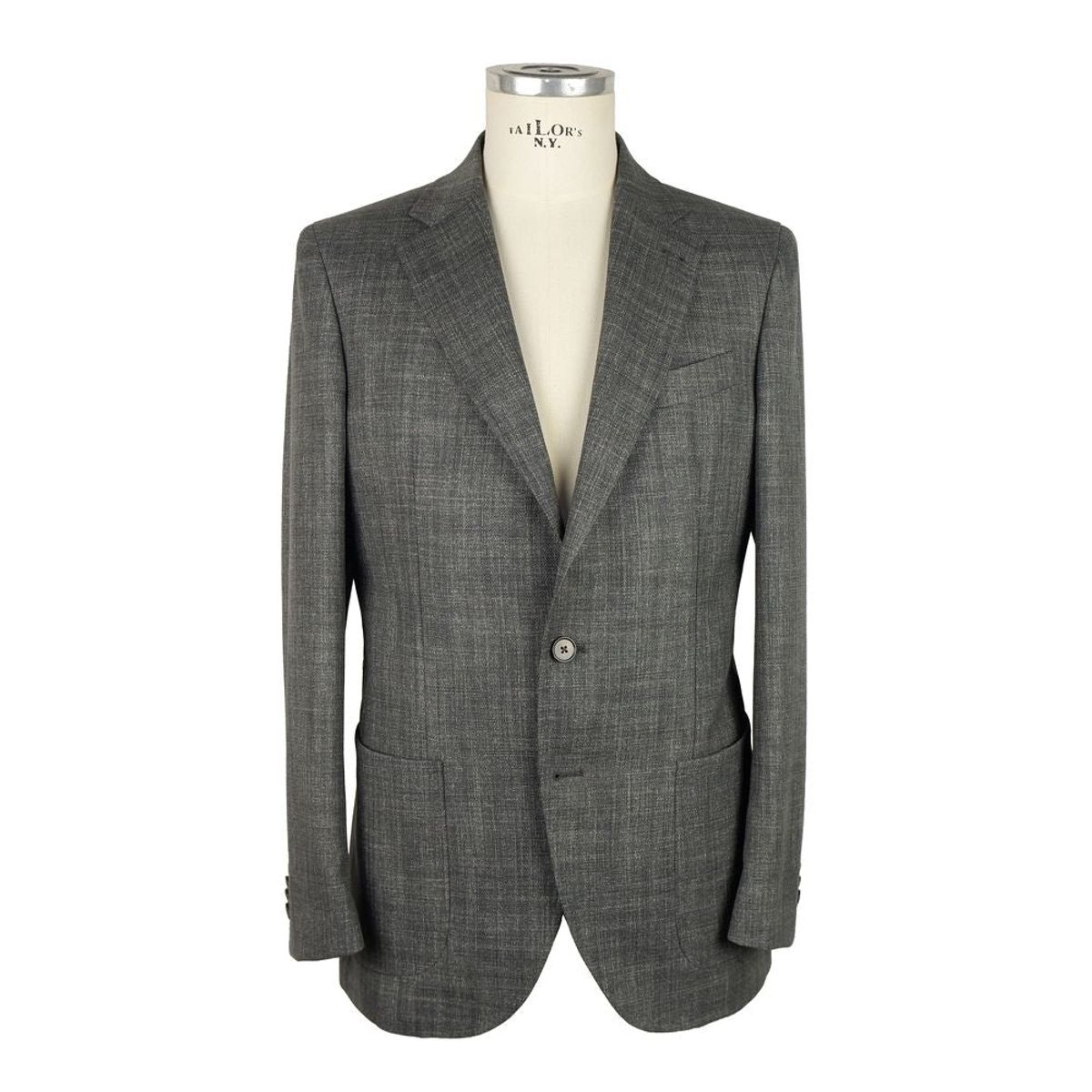 Emilio Romanelli Elegant Summer Wool-Linen Herre Jacket