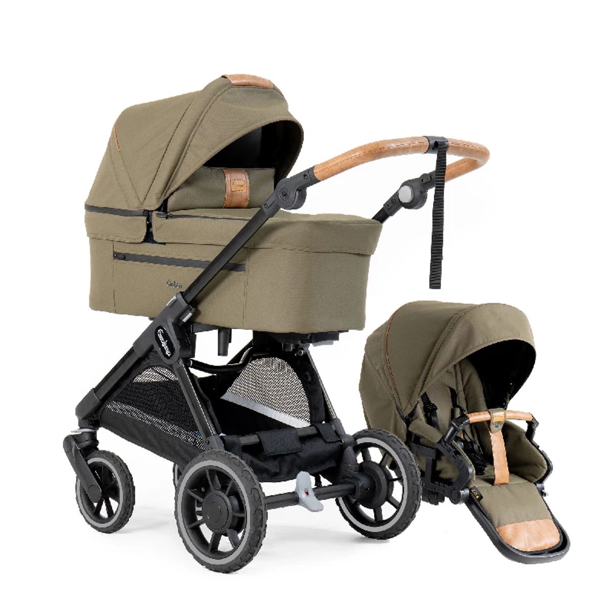 Emmaljunga Sento Flat Combi - Outdoor Olive