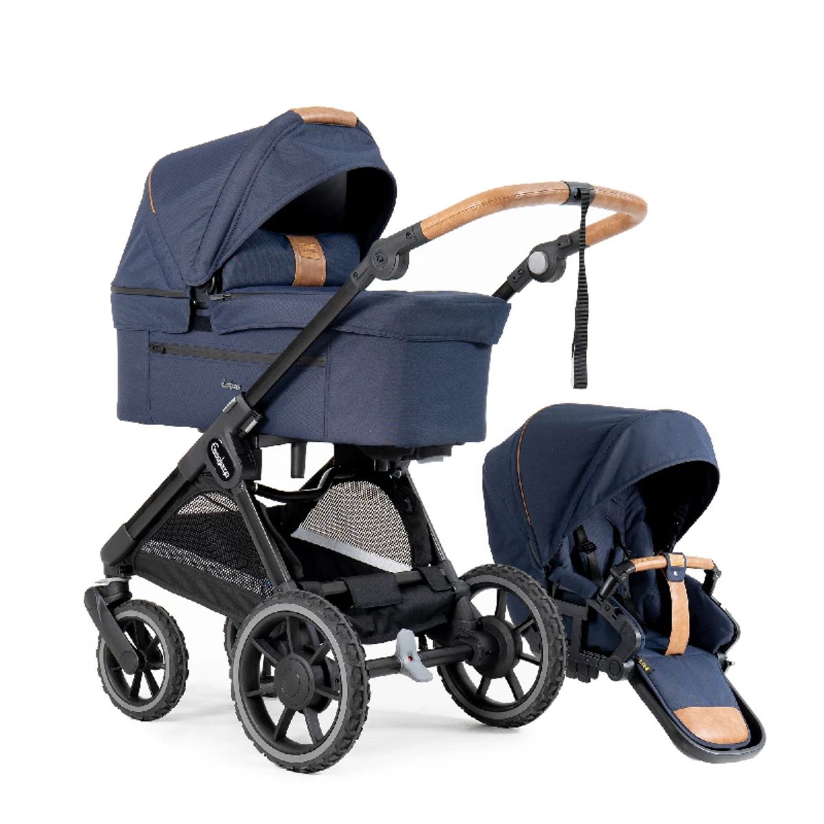 Emmaljunga Sento PRO Flat Combi - Outdoor Navy