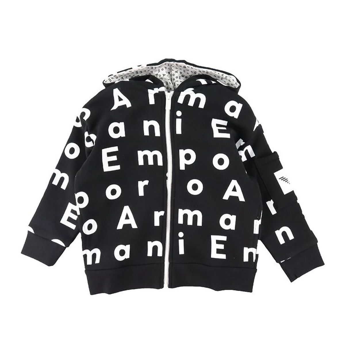 Emporio Armani Cardigan - Sort m. Print