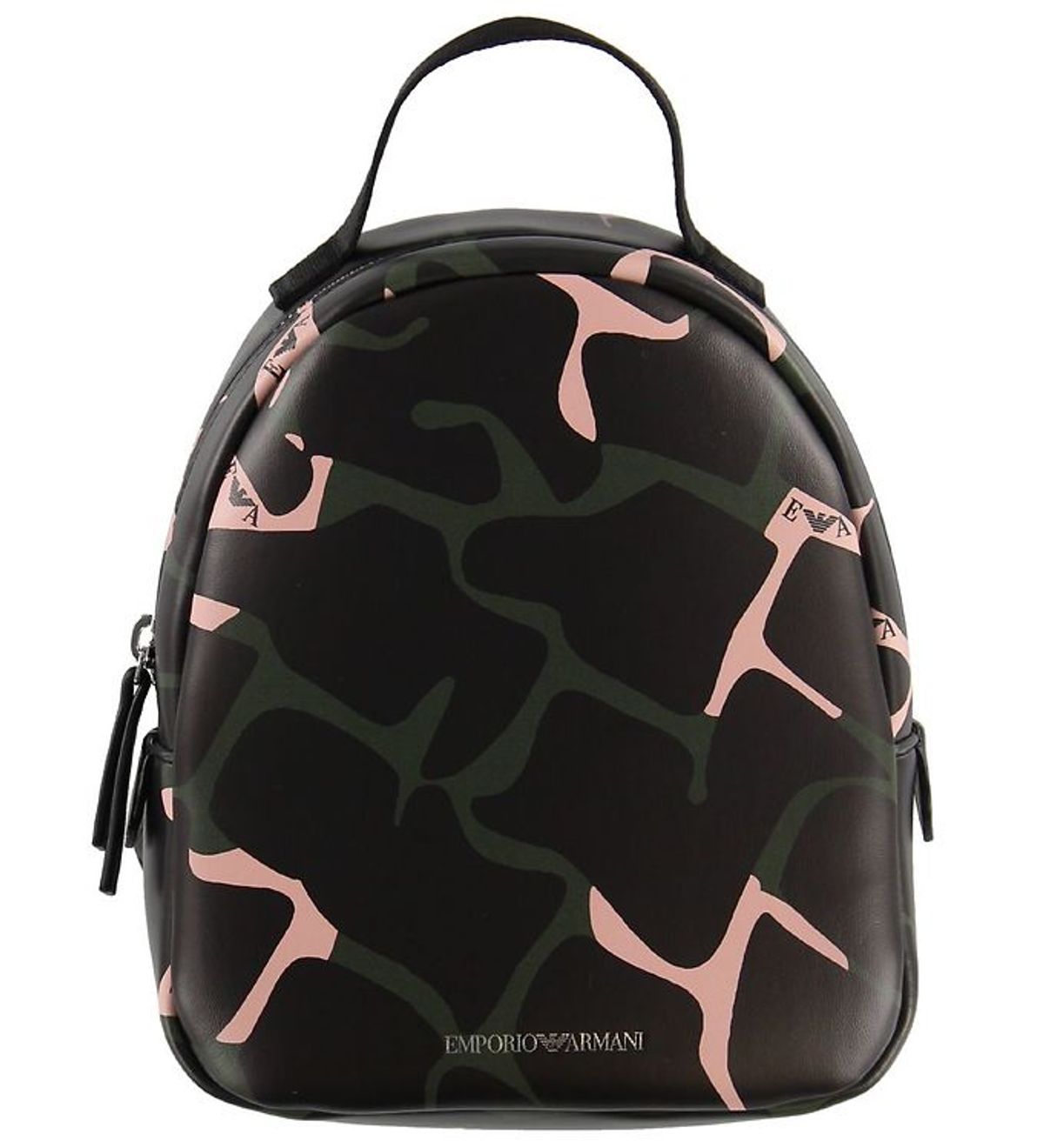 Emporio Armani Rygsæk - Sort m. Army/Rosa Print