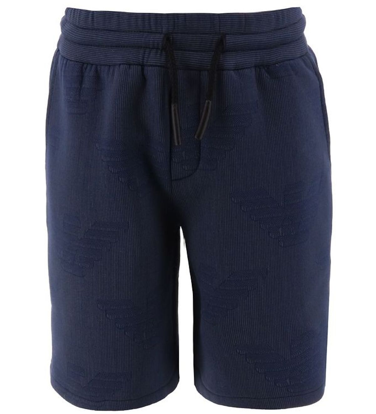 Emporio Armani Shorts - Navystribet m. Logoer