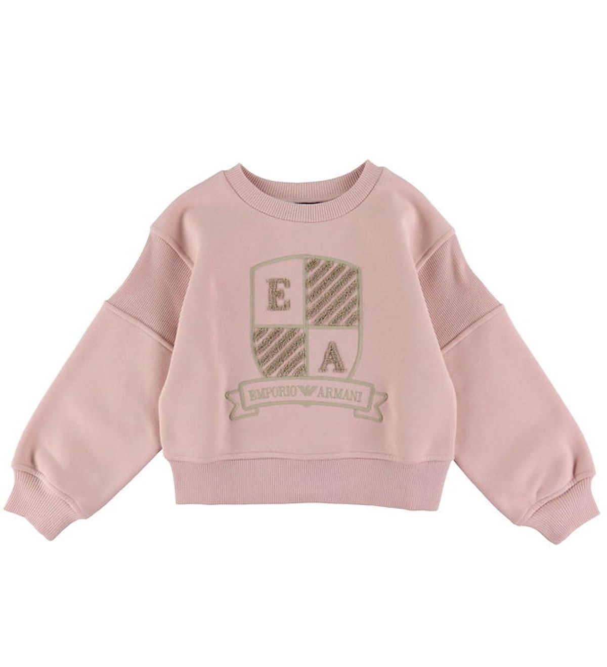 Emporio Armani Sweatshirt - Rose Smoke m. Beige