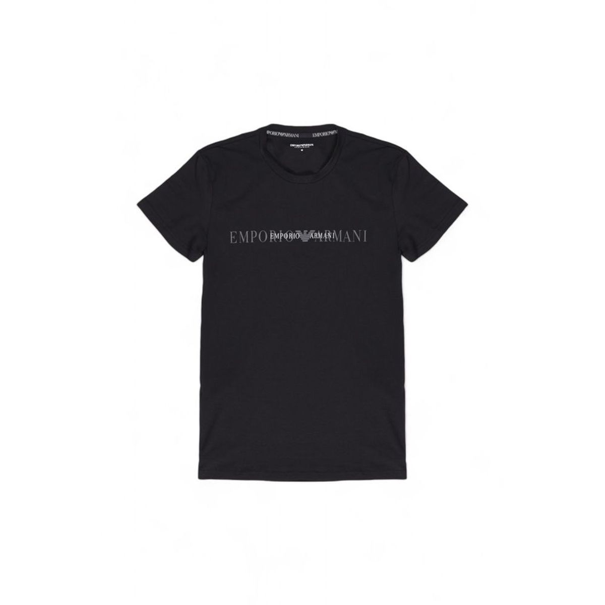 Emporio Armani Underwear Black Cotton T-Shirt