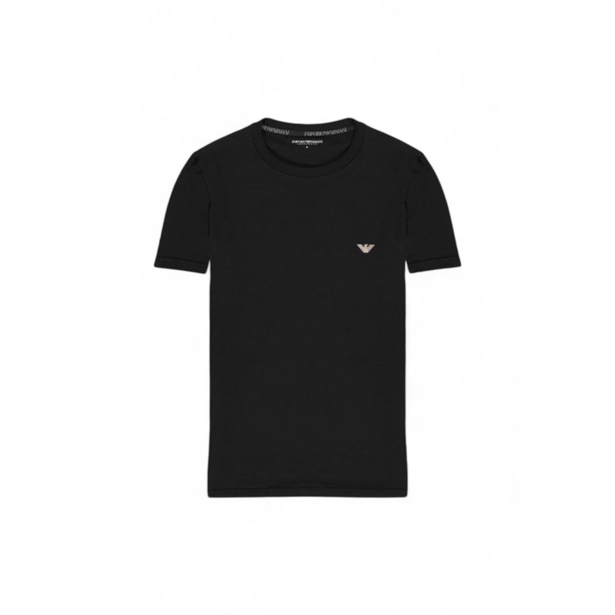 Emporio Armani Underwear Black Cotton T-Shirt