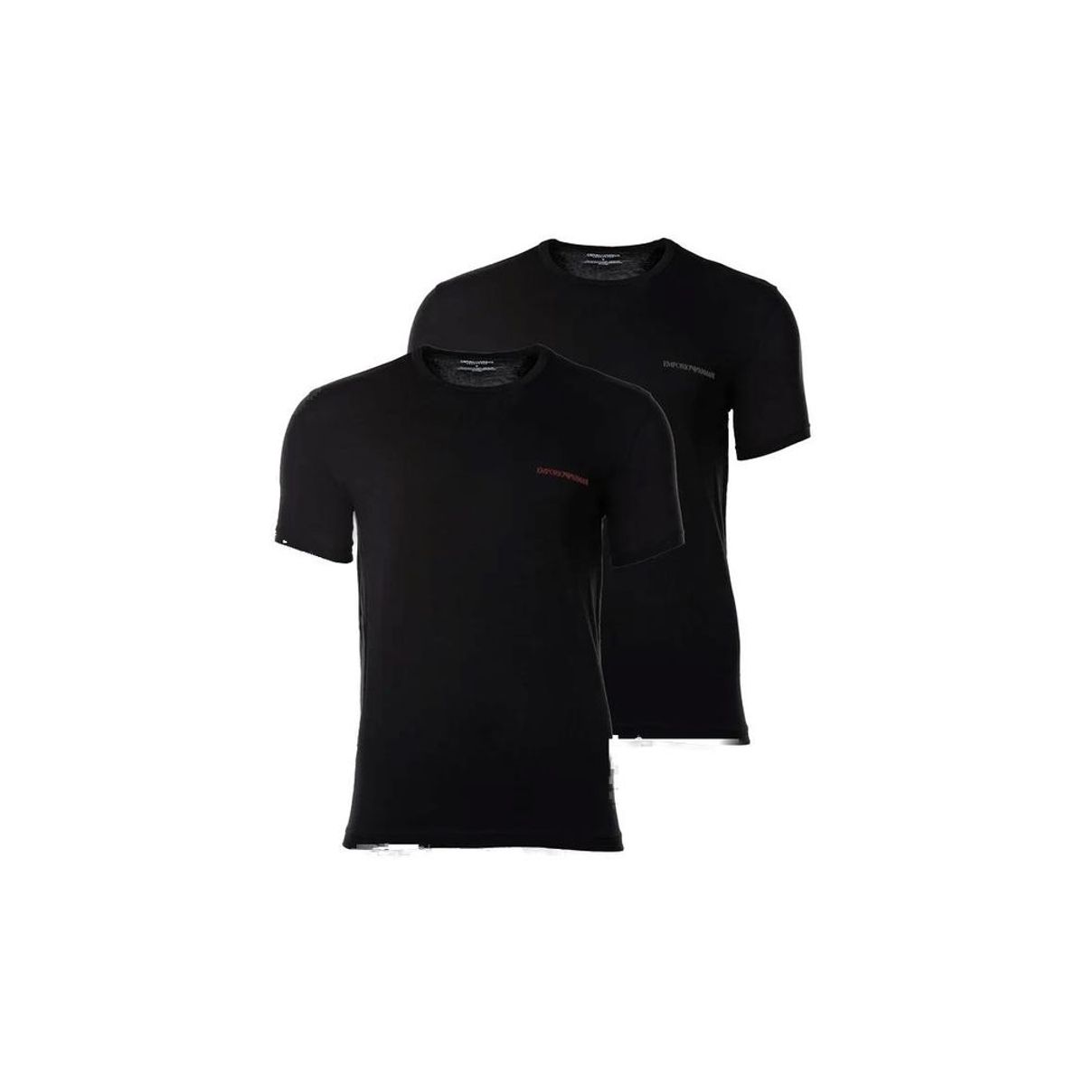 Emporio Armani Underwear Black Cotton T-Shirt