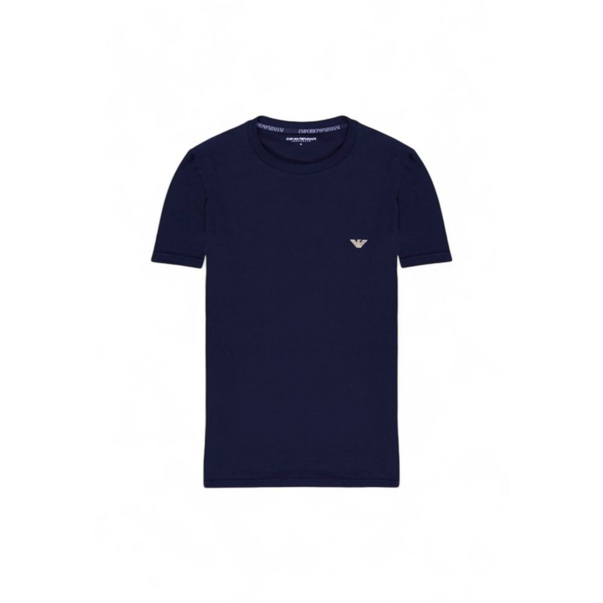 Emporio Armani Underwear Blue Cotton T-Shirt