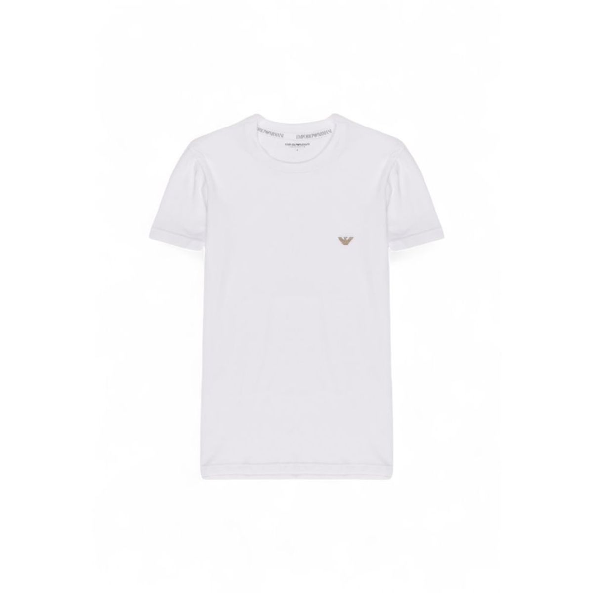 Emporio Armani Underwear White Cotton T-Shirt