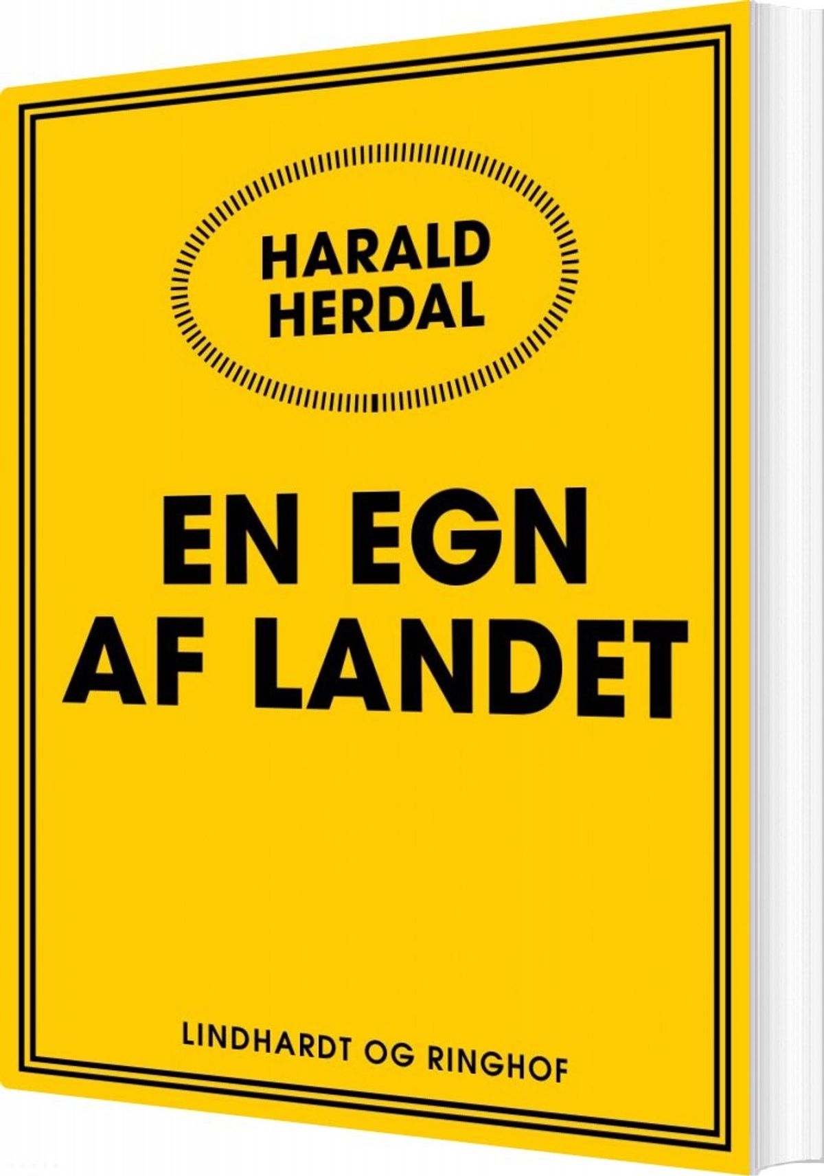 En Egn Af Landet - Harald Herdal - Bog