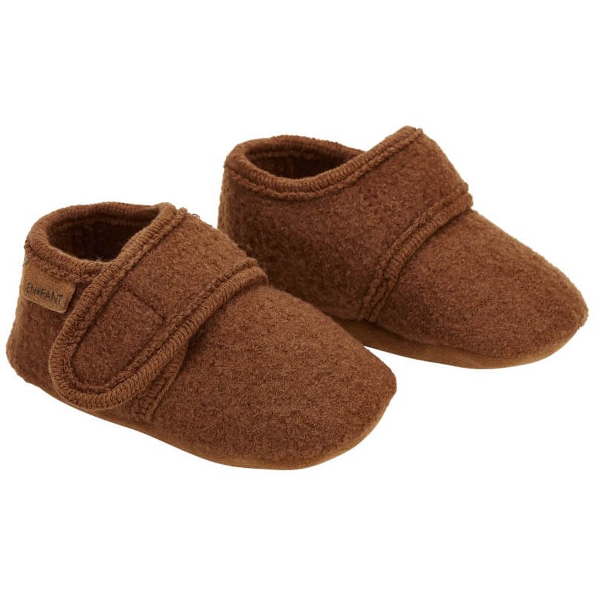 En Fant - Baby Uld Sko Velcro - Emperador - 21/22