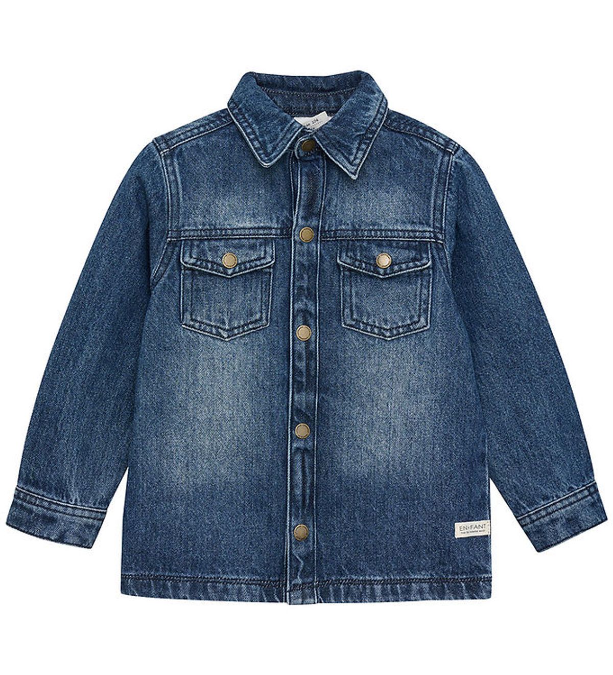 En Fant Denimjakke - Blue Denim