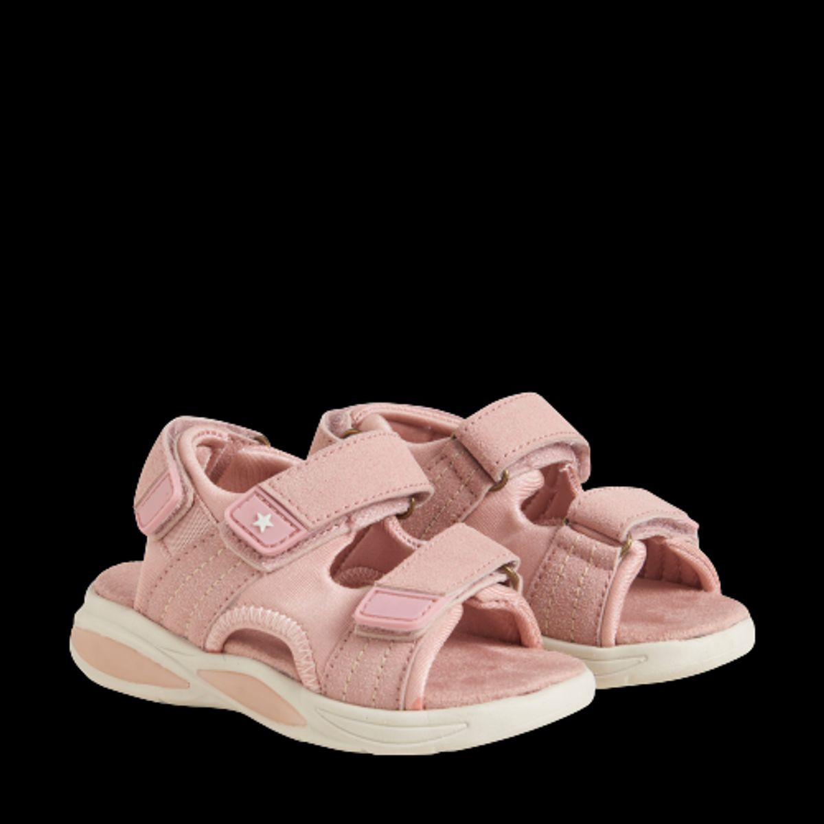 EN FANT letvægts sandaler med velcro og lys - Misty Rose - 31