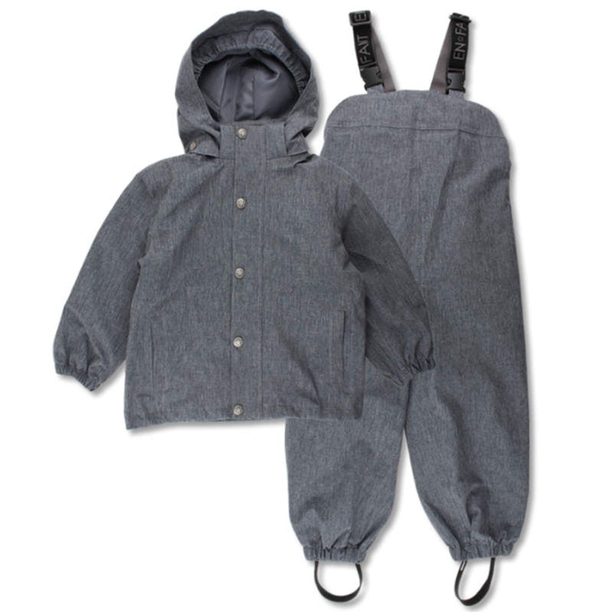 En Fant - Regntøj - Ever Rainwear m/sele - Dark Navy - 86