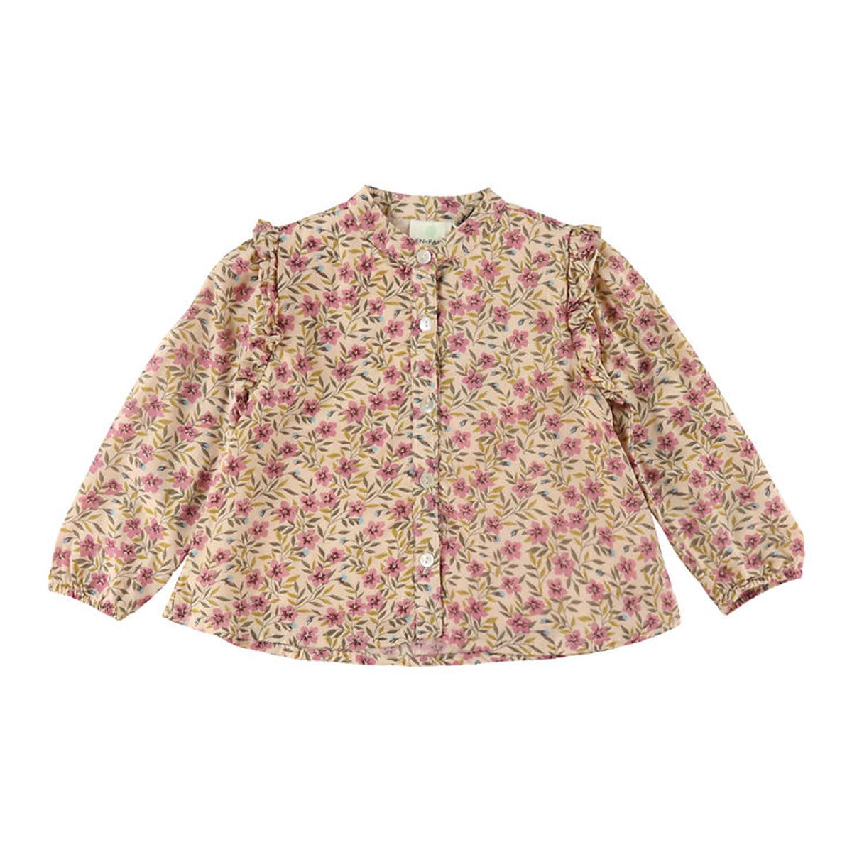 En Fant Skjortebluse - Flower Woven - Rose Dust