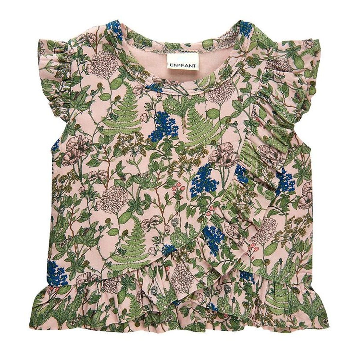 En Fant T-shirt - Cameo Rose m. Blomster