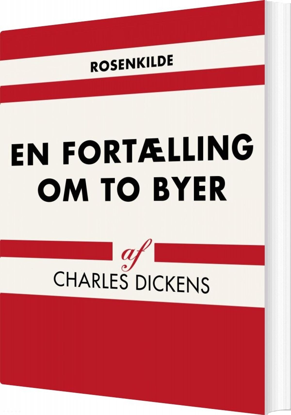 En Fortælling Om To Byer - Charles Dickens - Bog