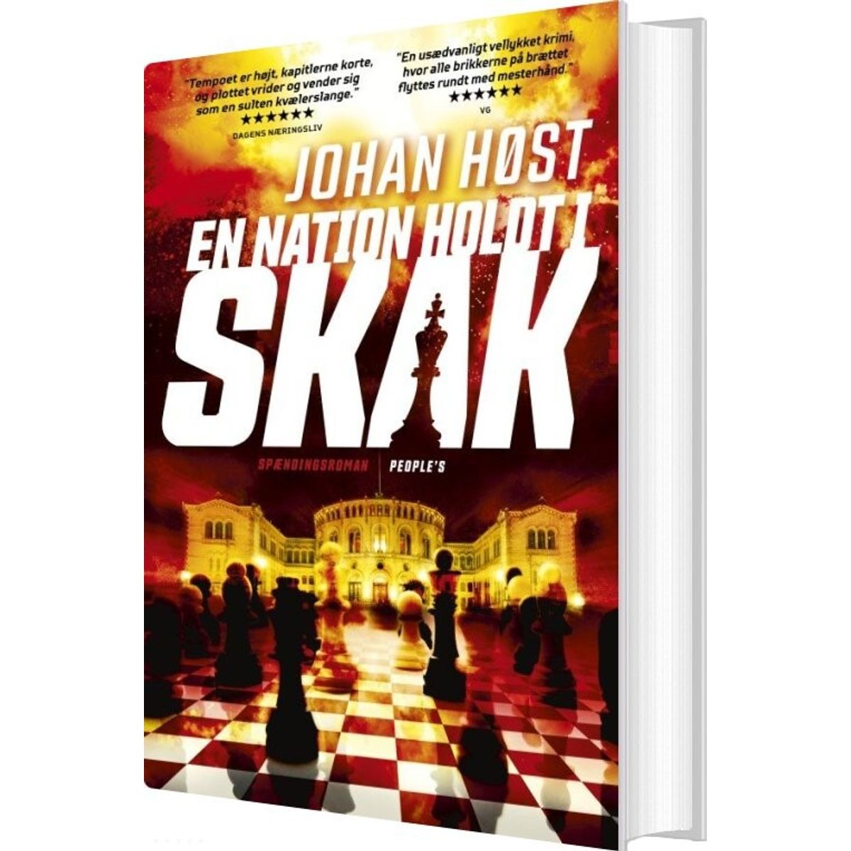 En Nation Holdt I Skak - Johan Høst - Bog