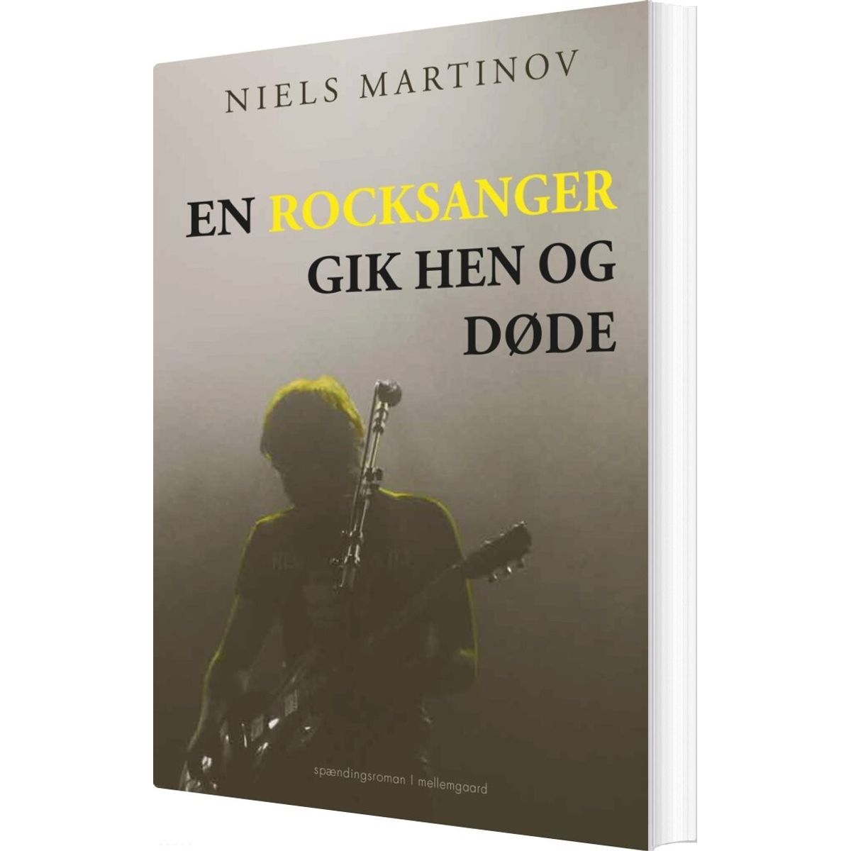 En Rocksanger Gik Hen Og Døde - Niels Martinov - Bog