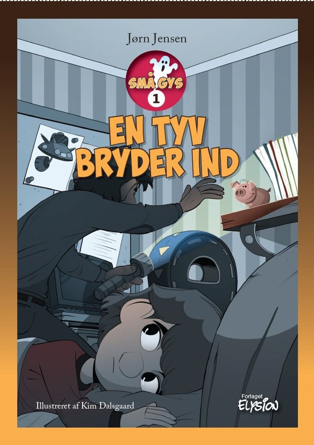 En Tyv Bryder Ind - Jørn Jensen - Bog