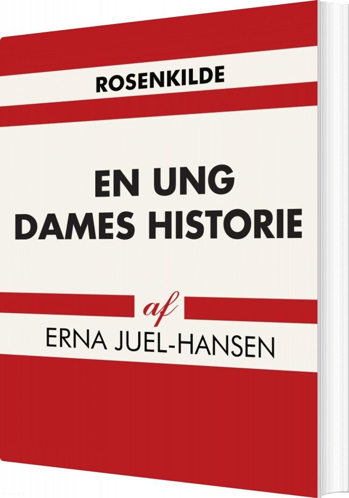 En Ung Dames Historie - Erna Juel-hansen - Bog