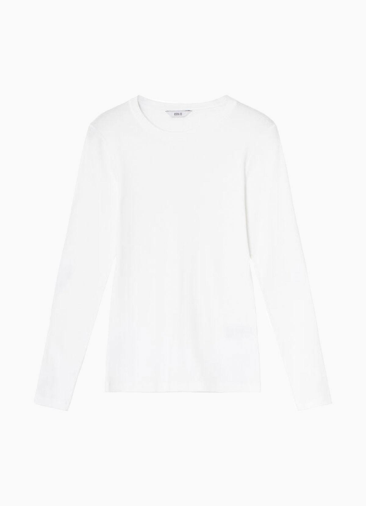 Enally LS O-N Tee - Bright White - Envii - Hvid M