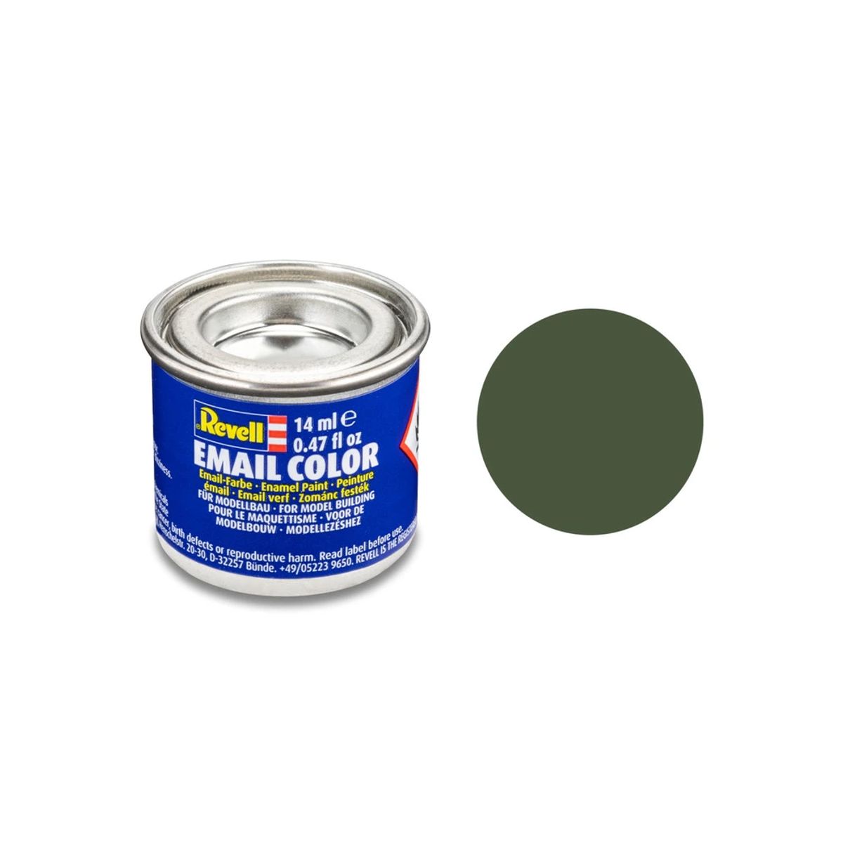 Enamel 14 ml. bronze green mat