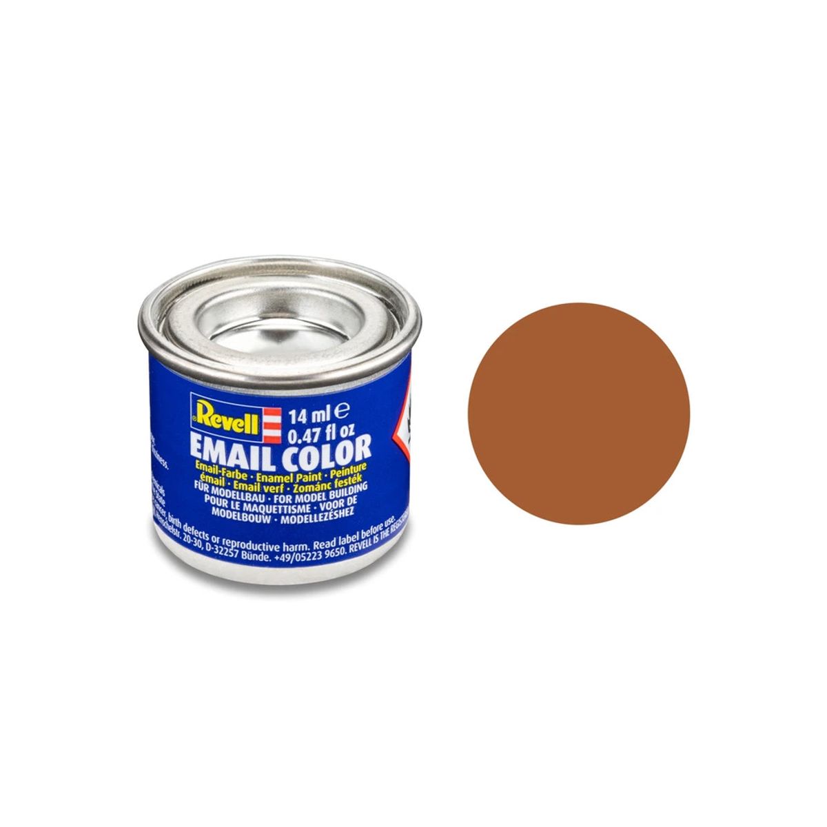 Enamel 14 ml. brown mat