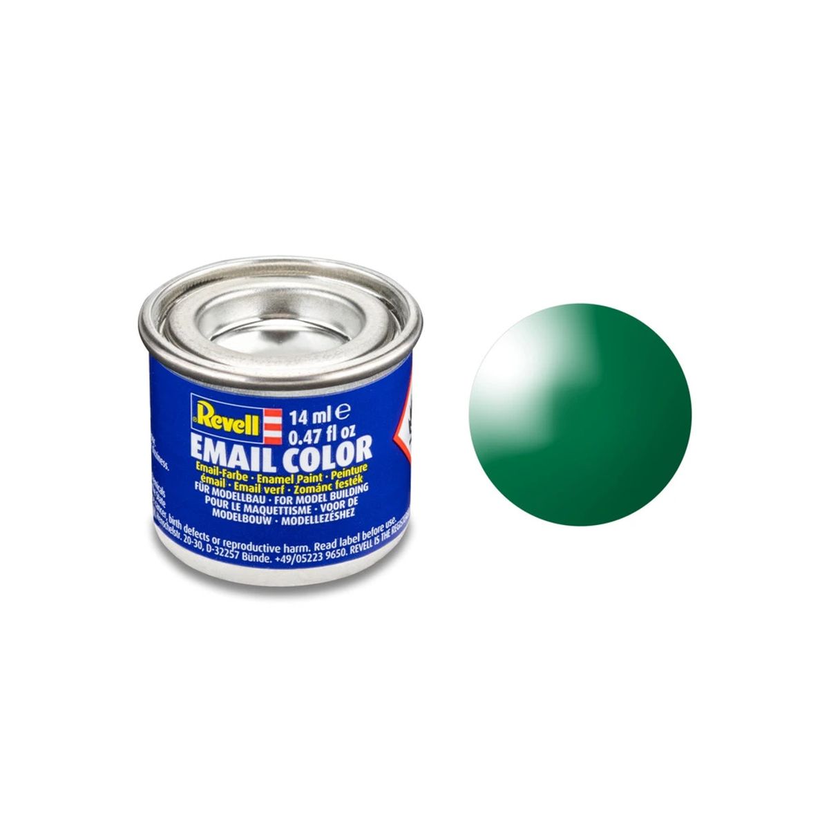 Enamel 14 ml. emerald green gloss